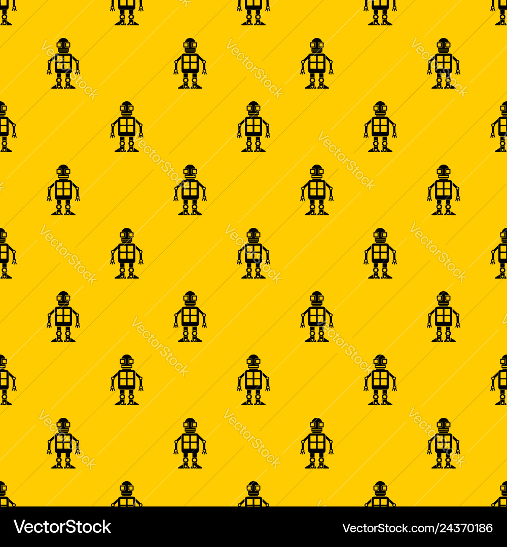 Artificial intelligence concept pattern Artificial intelligence concept pattern vector image