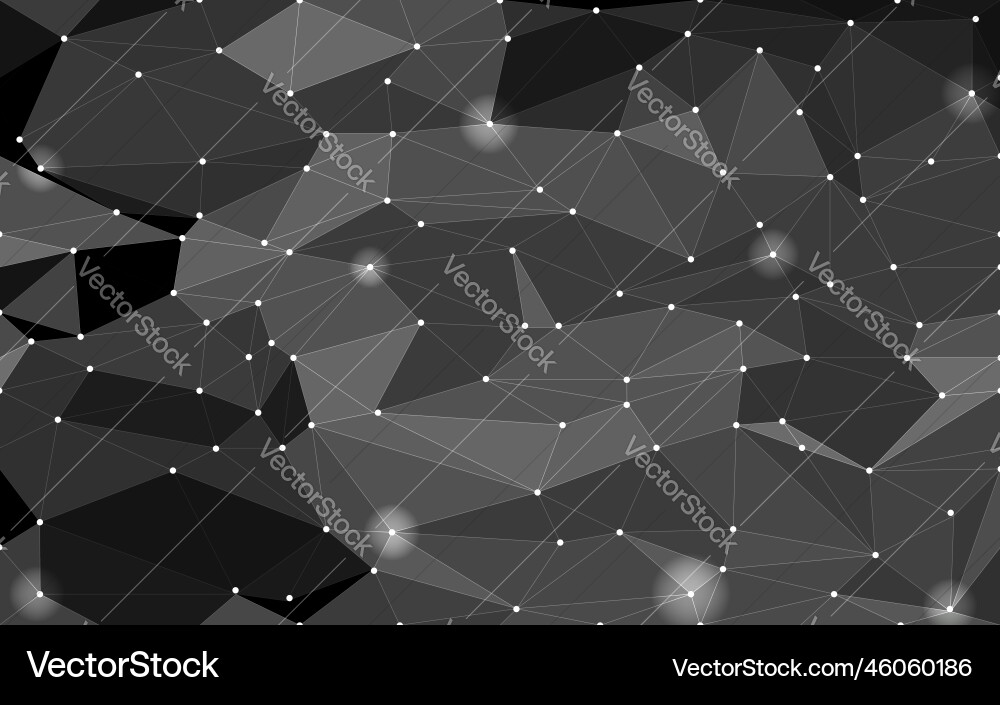 Background material small polygon style Background material small polygon style vector image