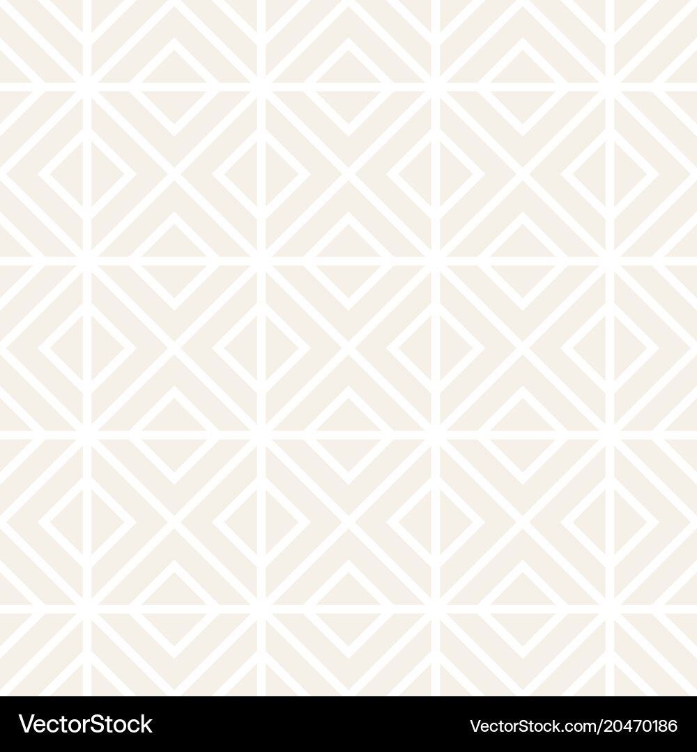 Seamless subtle lattice pattern modern vector image