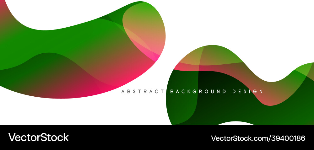 Trendy simple fluid color gradient abstract Vector Image