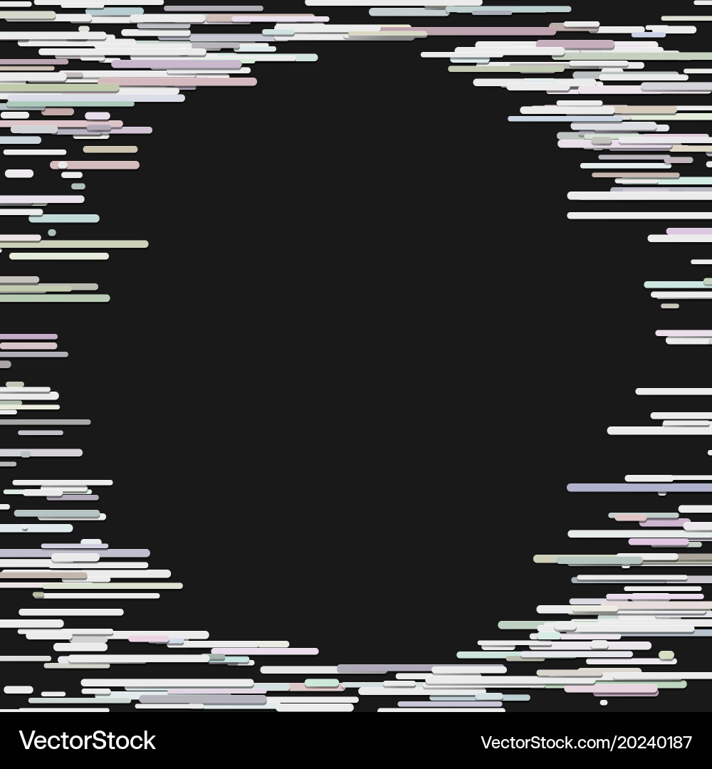 Abstract irregular horizontal stripe background vector image
