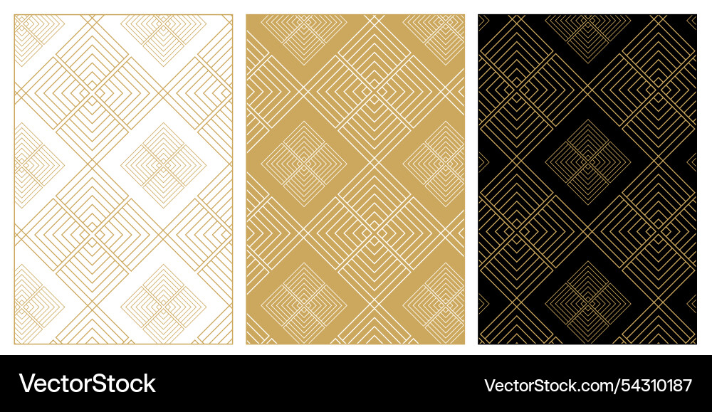 Set of patterns with crosses stripes lines Set of patterns with crosses stripes lines Vector Image