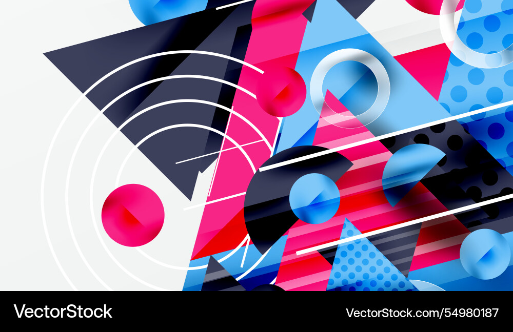 Sleek abstract background - layered triangles Sleek abstract background - layered triangles Vector Image