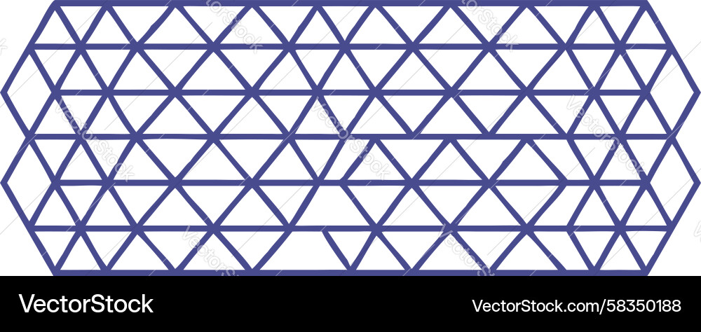 Triangular Geometric Pattern Vector Image