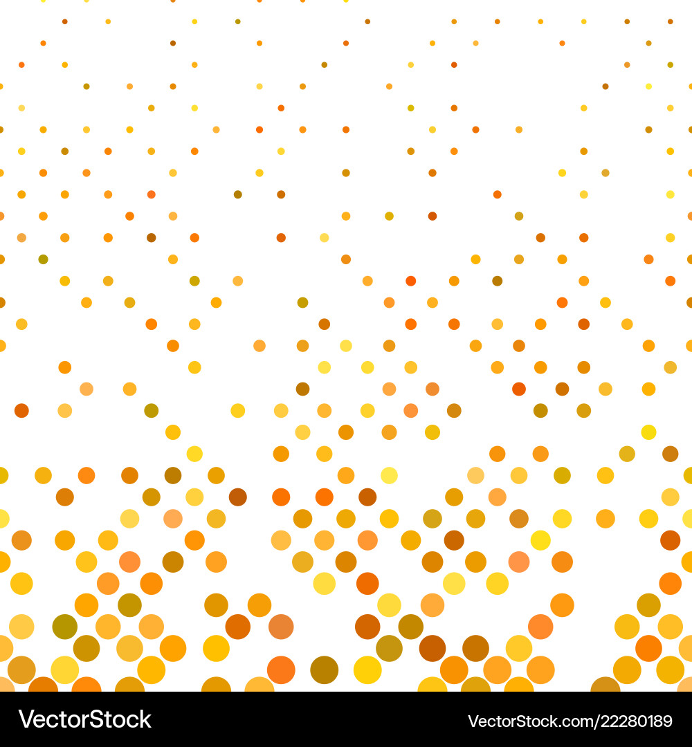 Abstract circle pattern background with small dots vector image