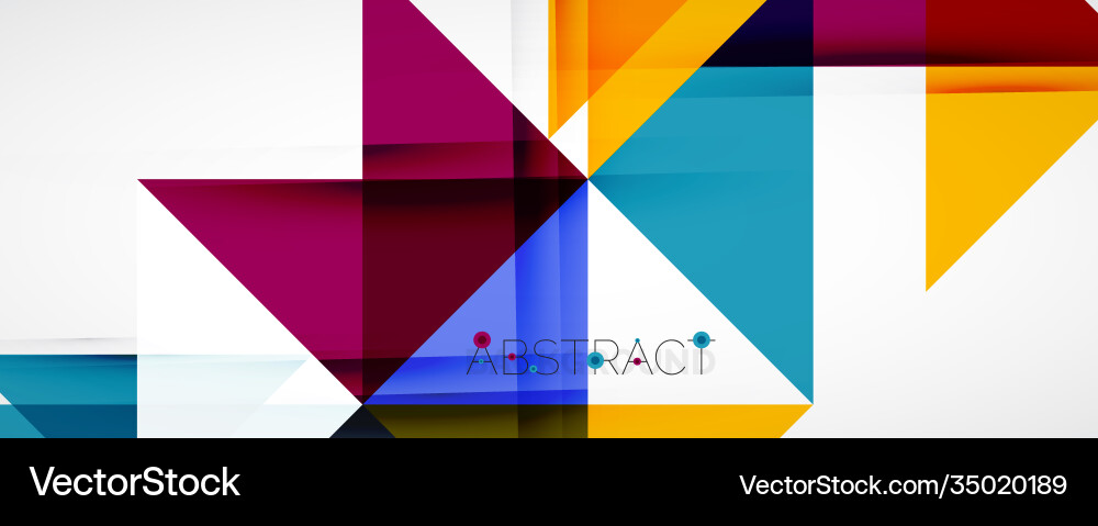 Geometric abstract background techno color Geometric abstract background techno color Vector Image