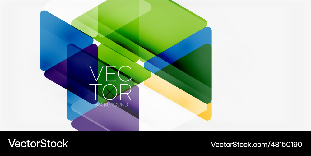 Abstract background color transparent triangles Abstract background color transparent triangles Vector Image