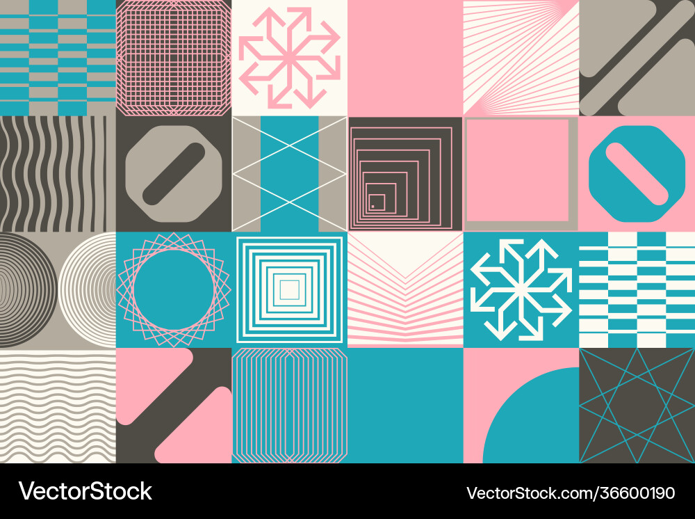 Abstract geometric pattern shapes design Abstract geometric pattern shapes design vector image