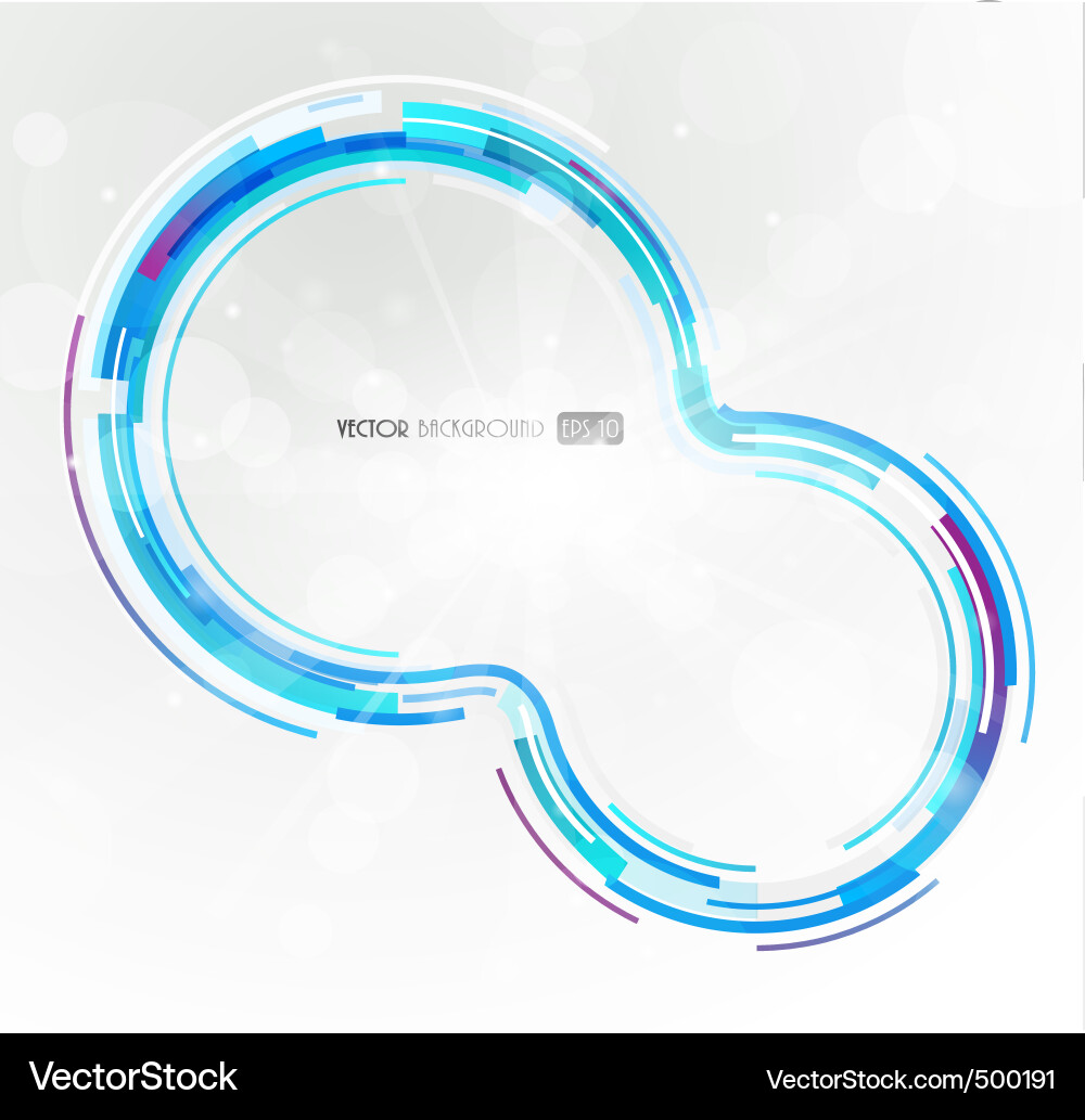Dynamic Flow Lines vector image