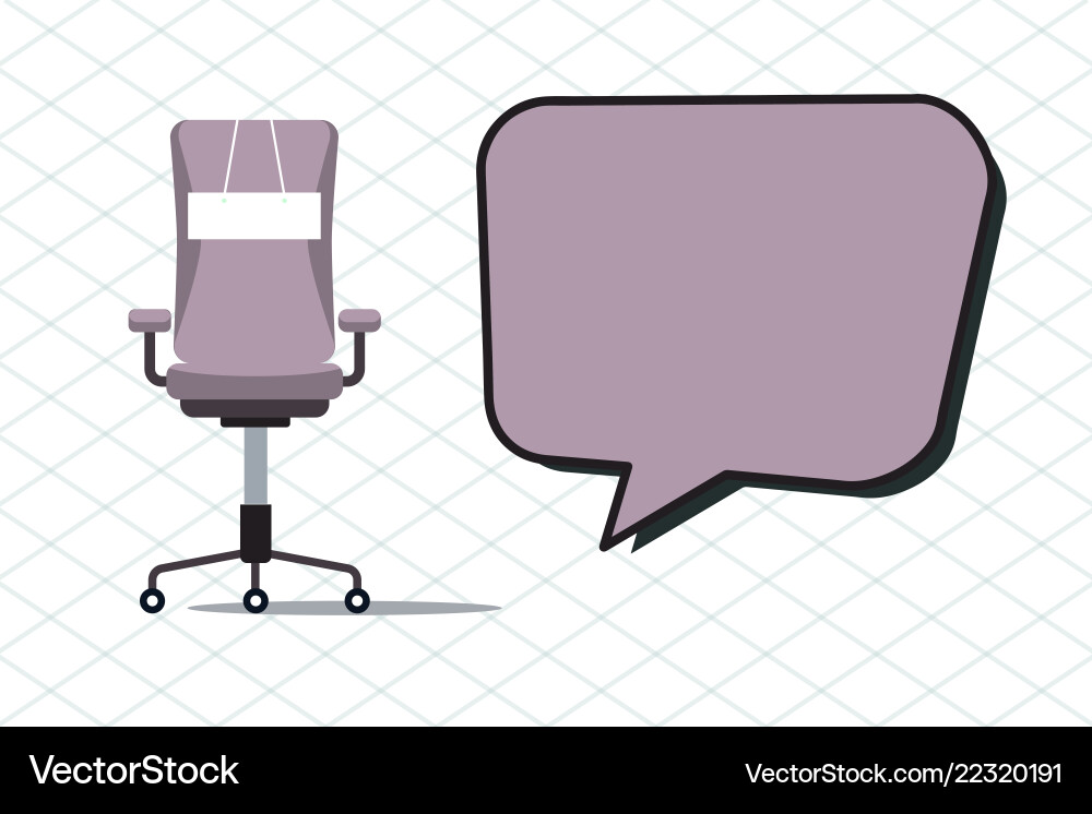 Flat design business empty Flat design business empty vector image