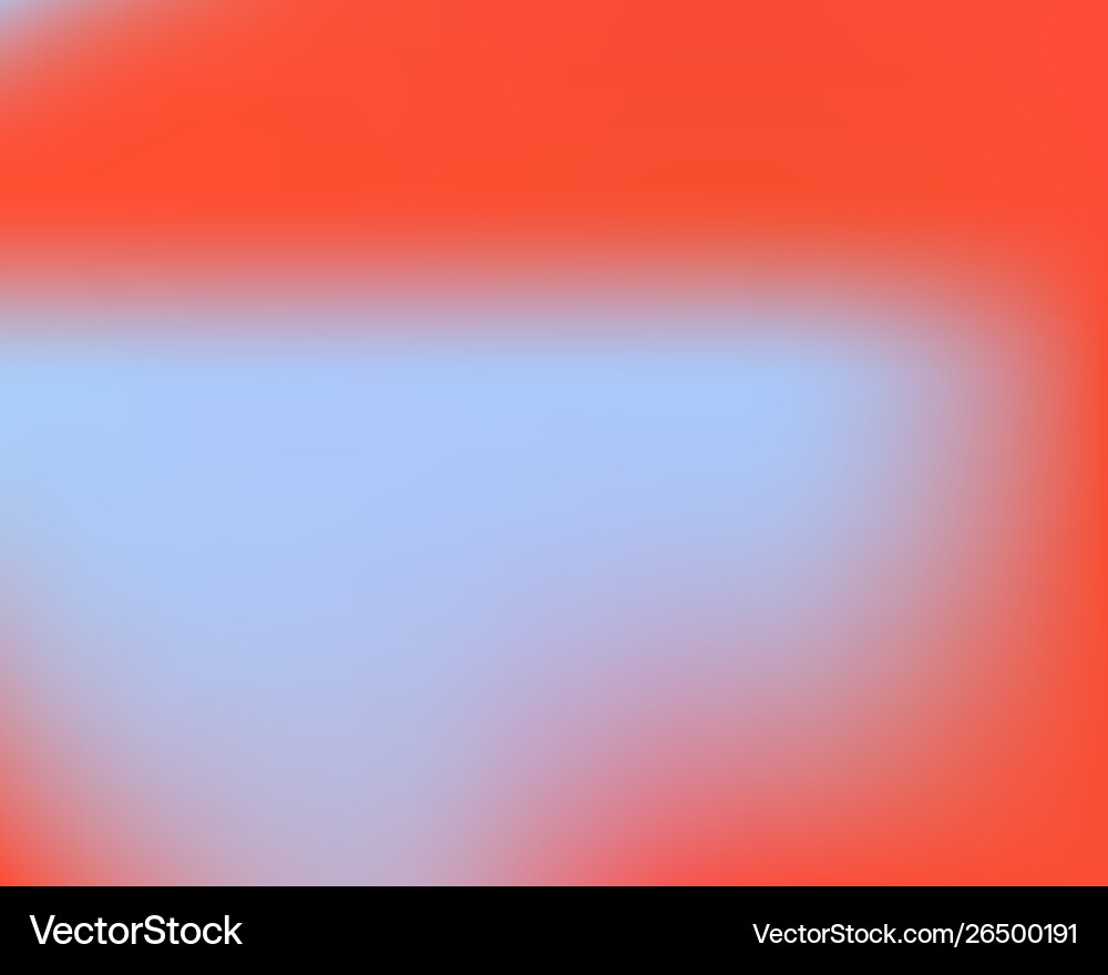 Gradient mesh painted in different colors vector image