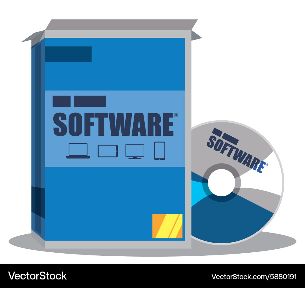 Software design Vector Image