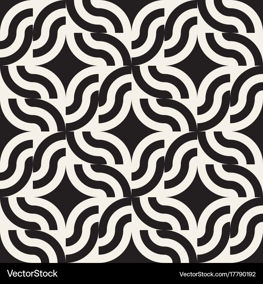 Abstract geometric pattern with stripes lines vector image