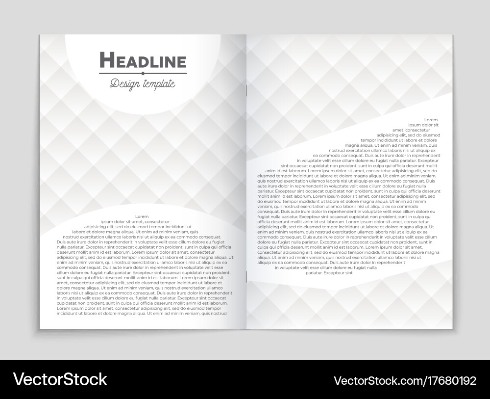 Abstract layout background set for art vector image