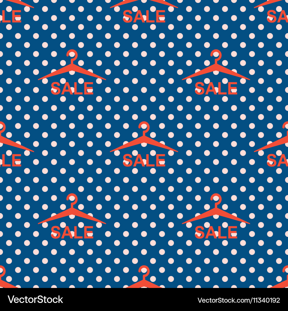 Hanger pattern on dark background vector image