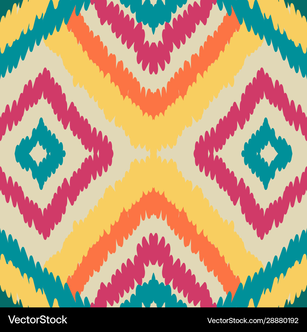 Red chevron seamless pattern Vector Image