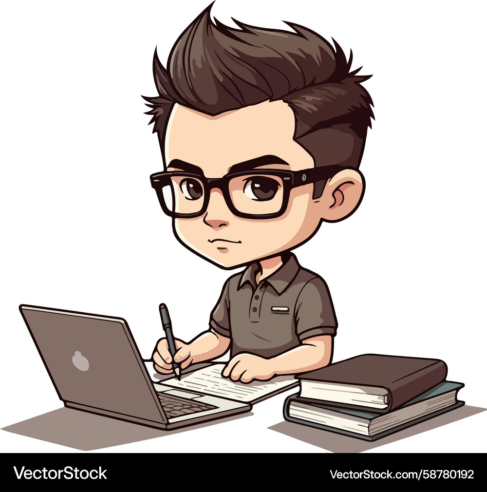 Software Developer Technology Vector Image