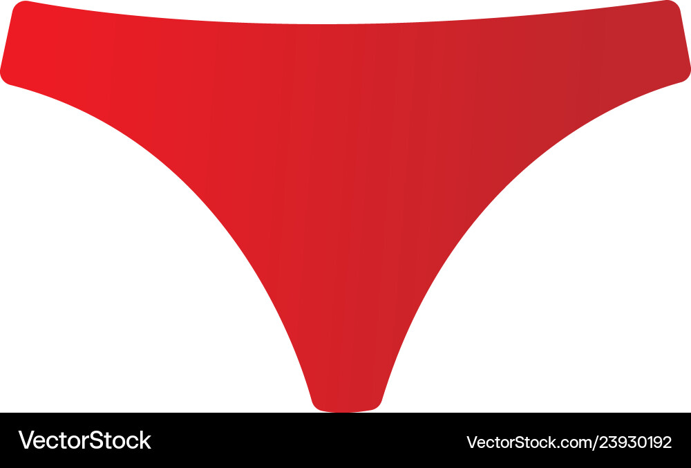 Womens red pants isolated on white background Womens red pants isolated on white background Vector Image