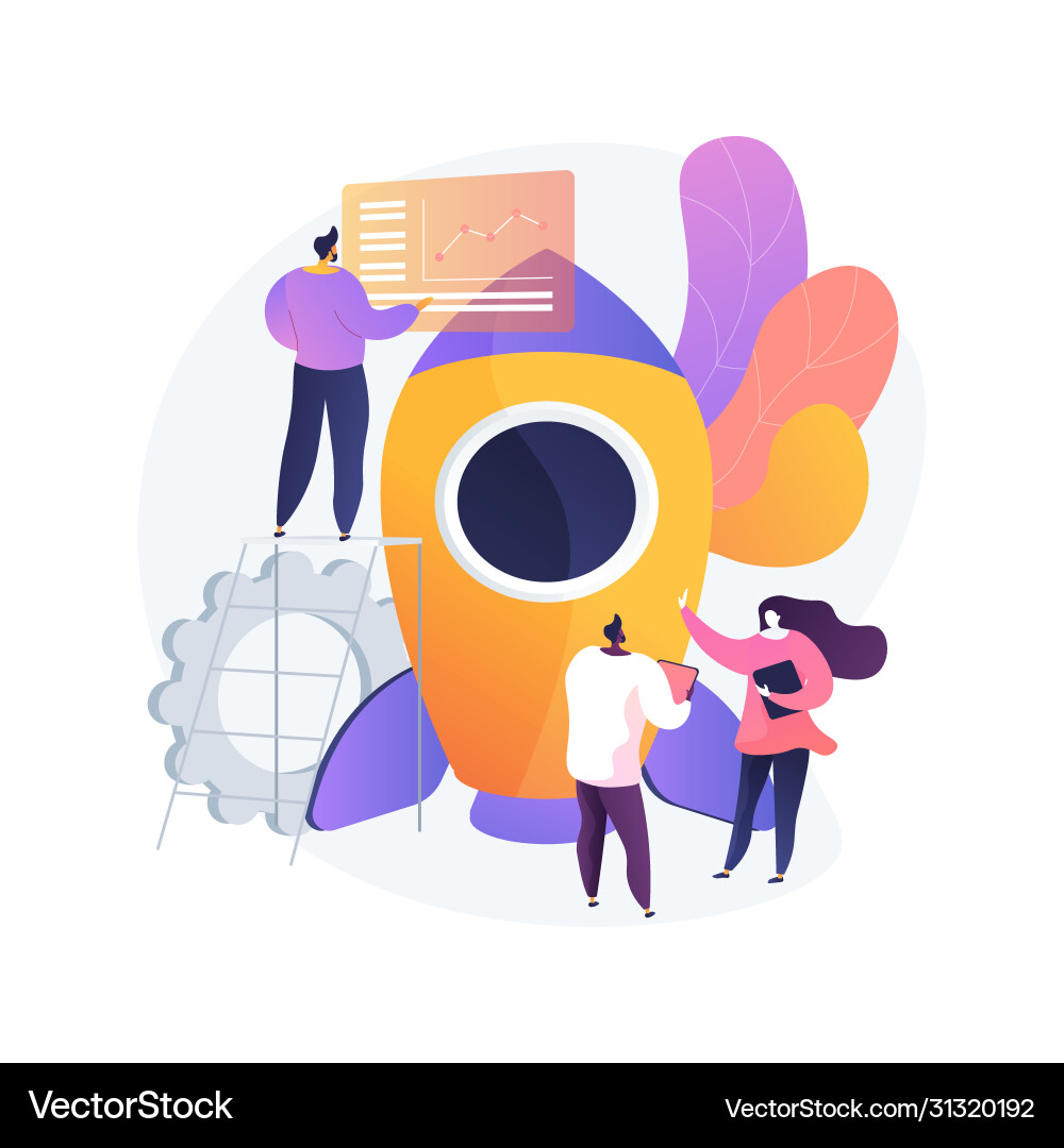 Workflow process abstract concept Workflow process abstract concept vector image