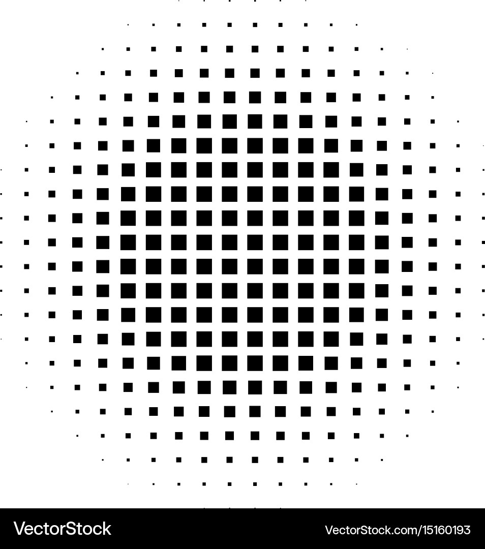 Abstract halftone gradient background circle vector image