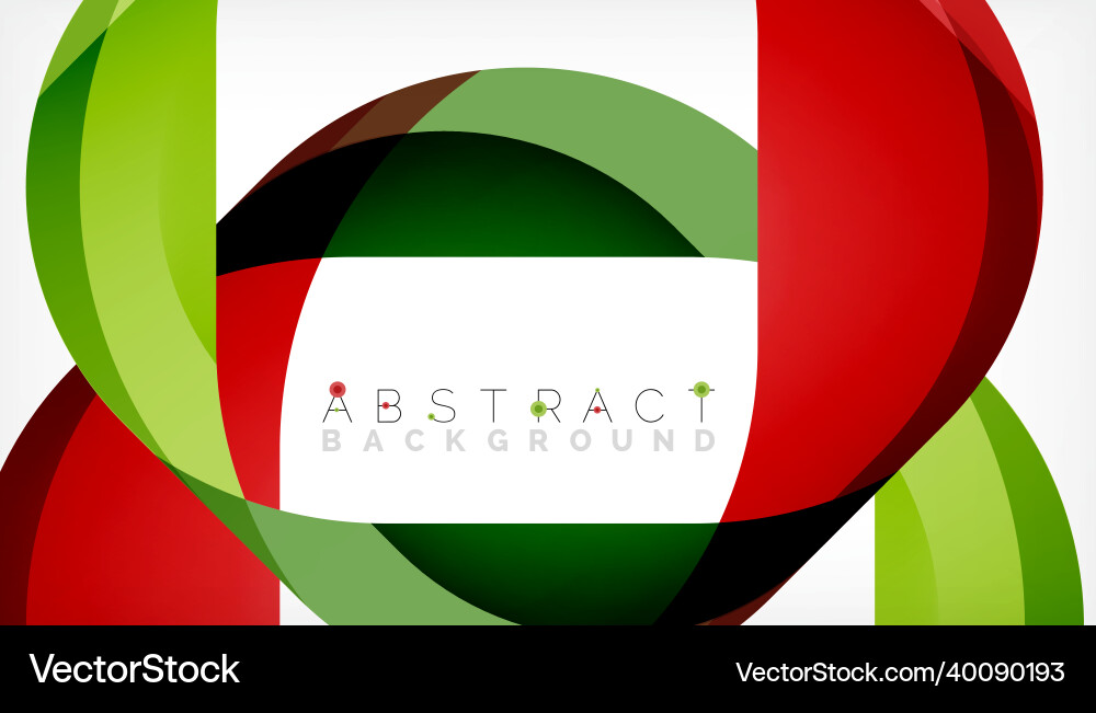 Abstract square shape with overlapping waves Abstract square shape with overlapping waves vector image