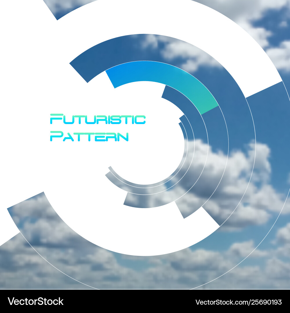 Circular pattern circle elements forming Circular pattern circle elements forming vector image