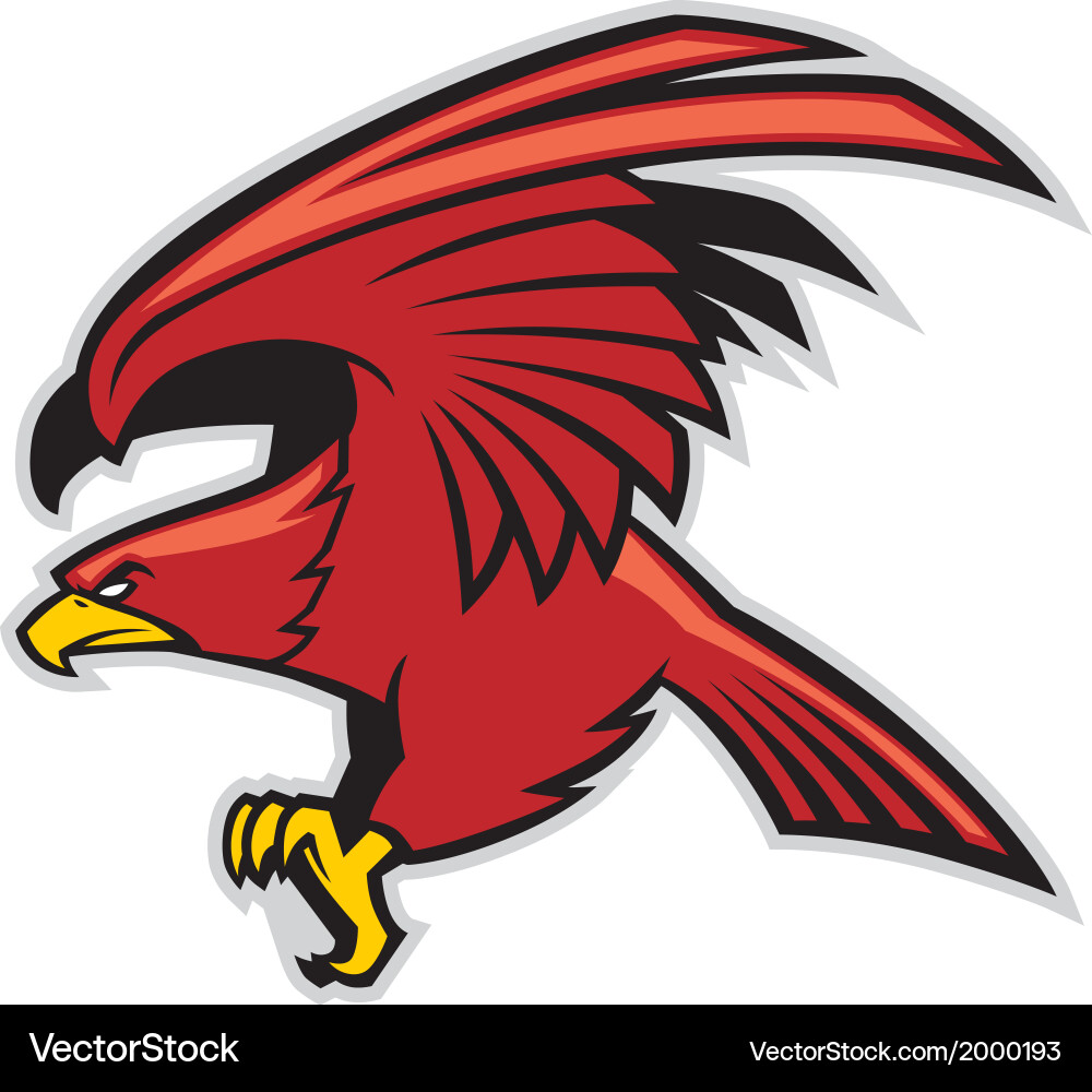 Eagle mascot Royalty Free Vector Image - VectorStock