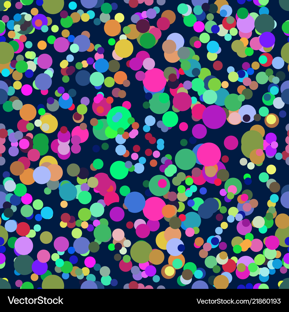 Seamless repeating pattern of confetti Seamless repeating pattern of confetti vector image