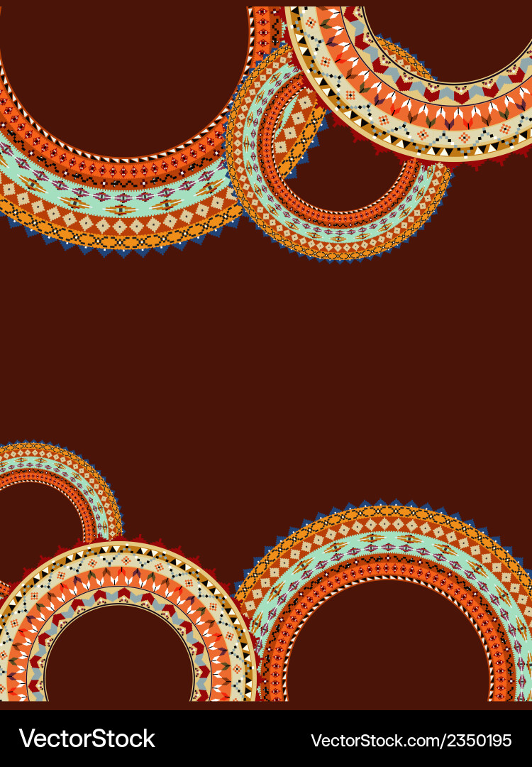 Abstract background with a geometric pattern vector image