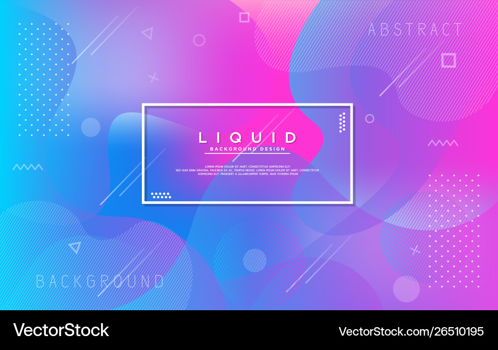 Abstract dynamic modern background with colorful vector image