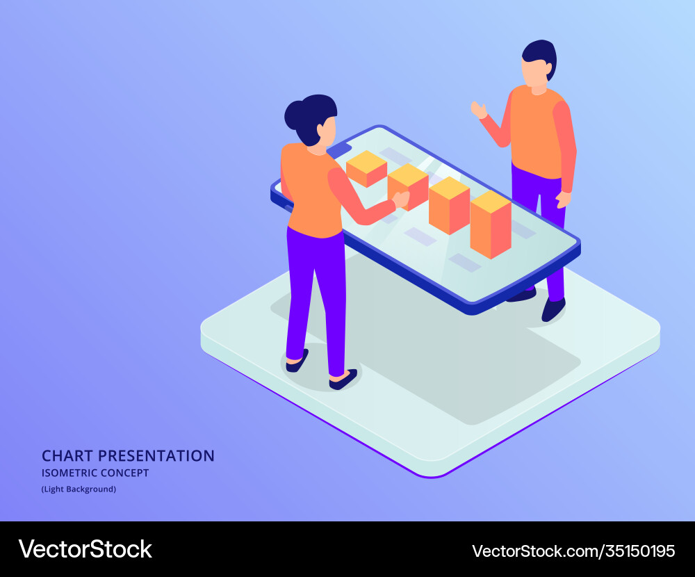 Data graph and chart presentation analysis Data graph and chart presentation analysis vector image
