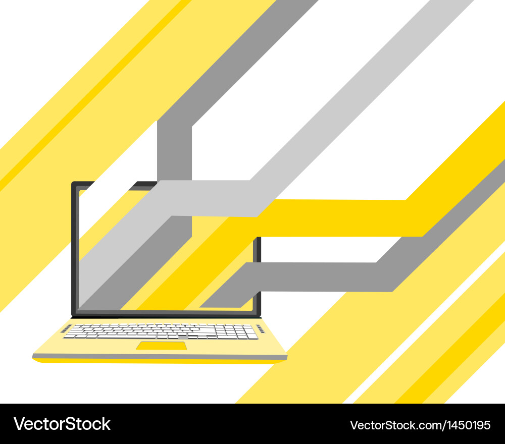 Digital Grid Pattern vector image