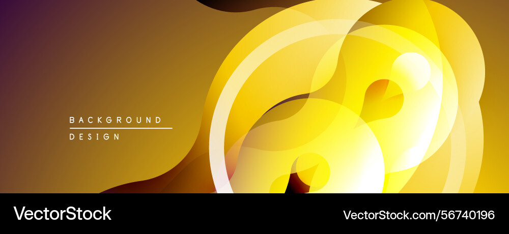 Abstract golden design overlapping shapes create Abstract golden design overlapping shapes create Vector Image