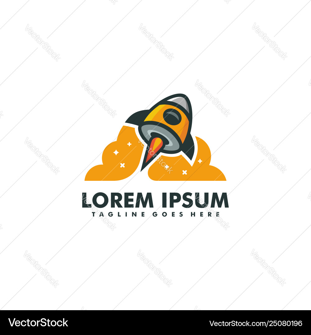Rocket Concept - Space Exploration Vector Image