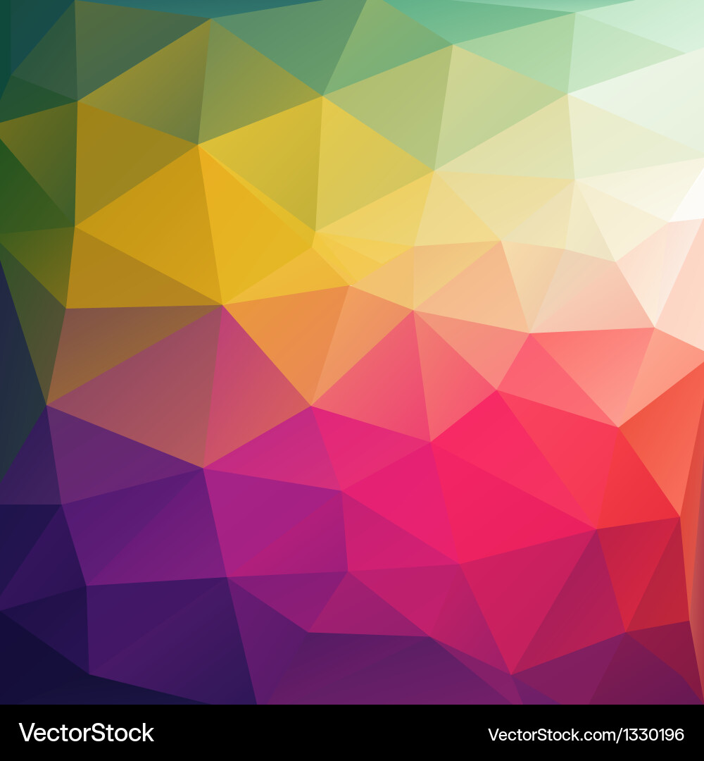 Triangular Geometric Background vector image