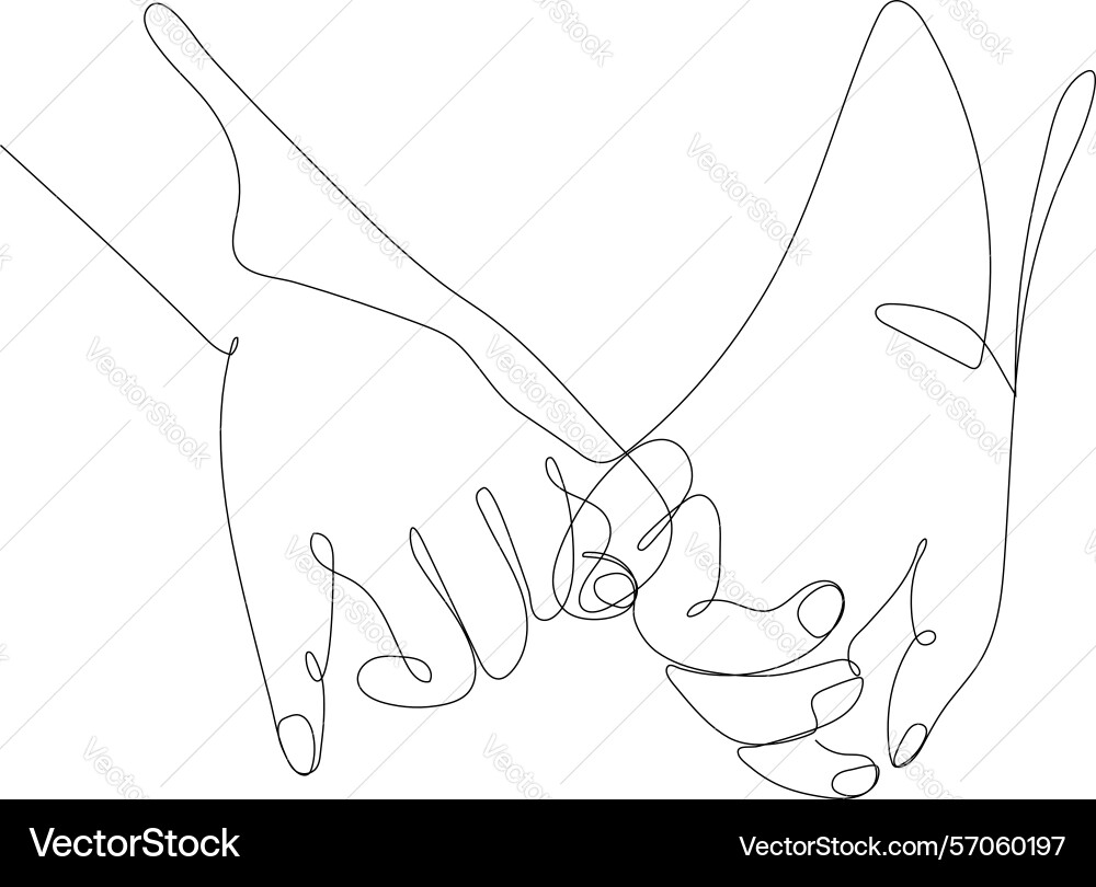 Continuous one line drawing Continuous one line drawing vector image
