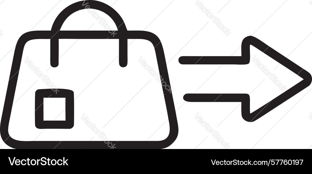 Item added to cart icon design generative ai Vector Image