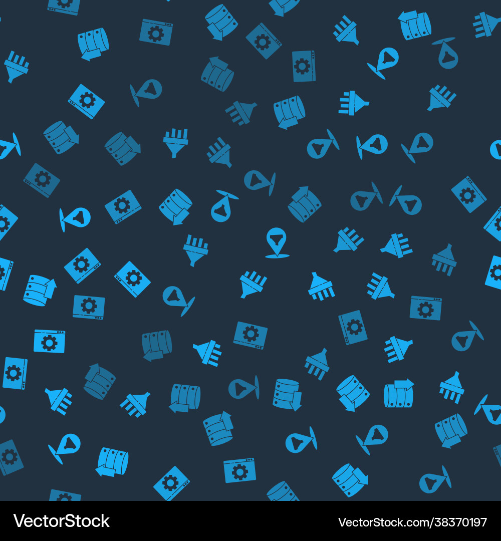 Set server data web hosting sales funnel Set server data web hosting sales funnel vector image