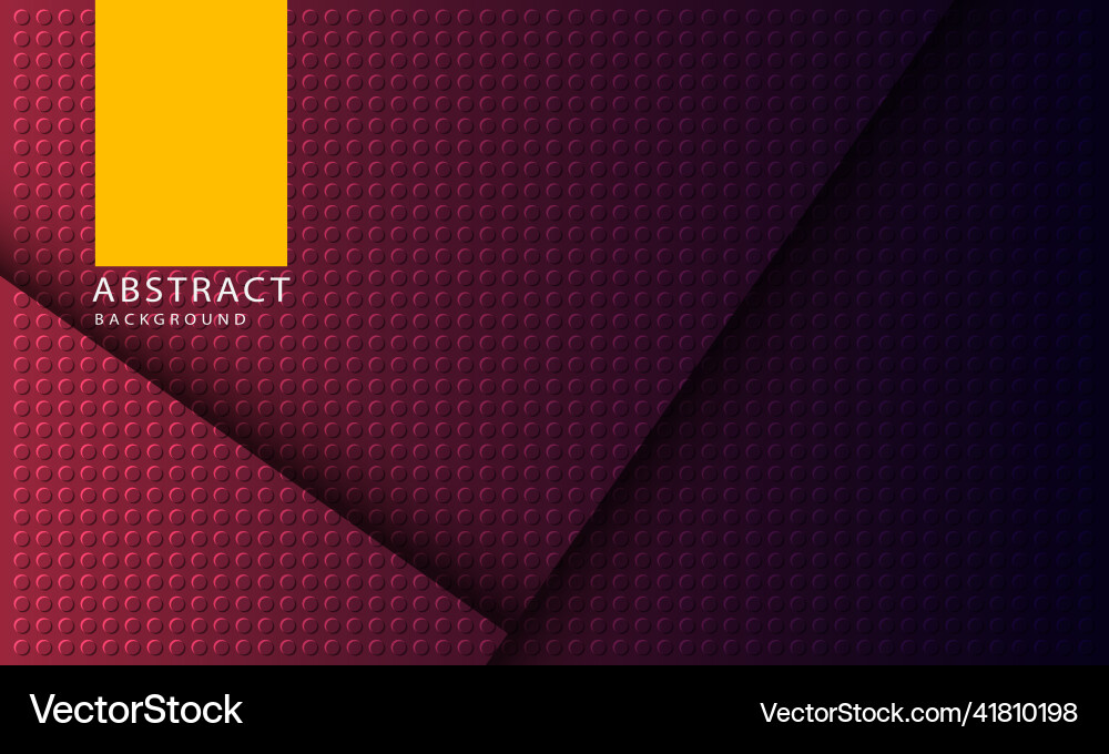 Abstract overlap layer on dark purple color vector image