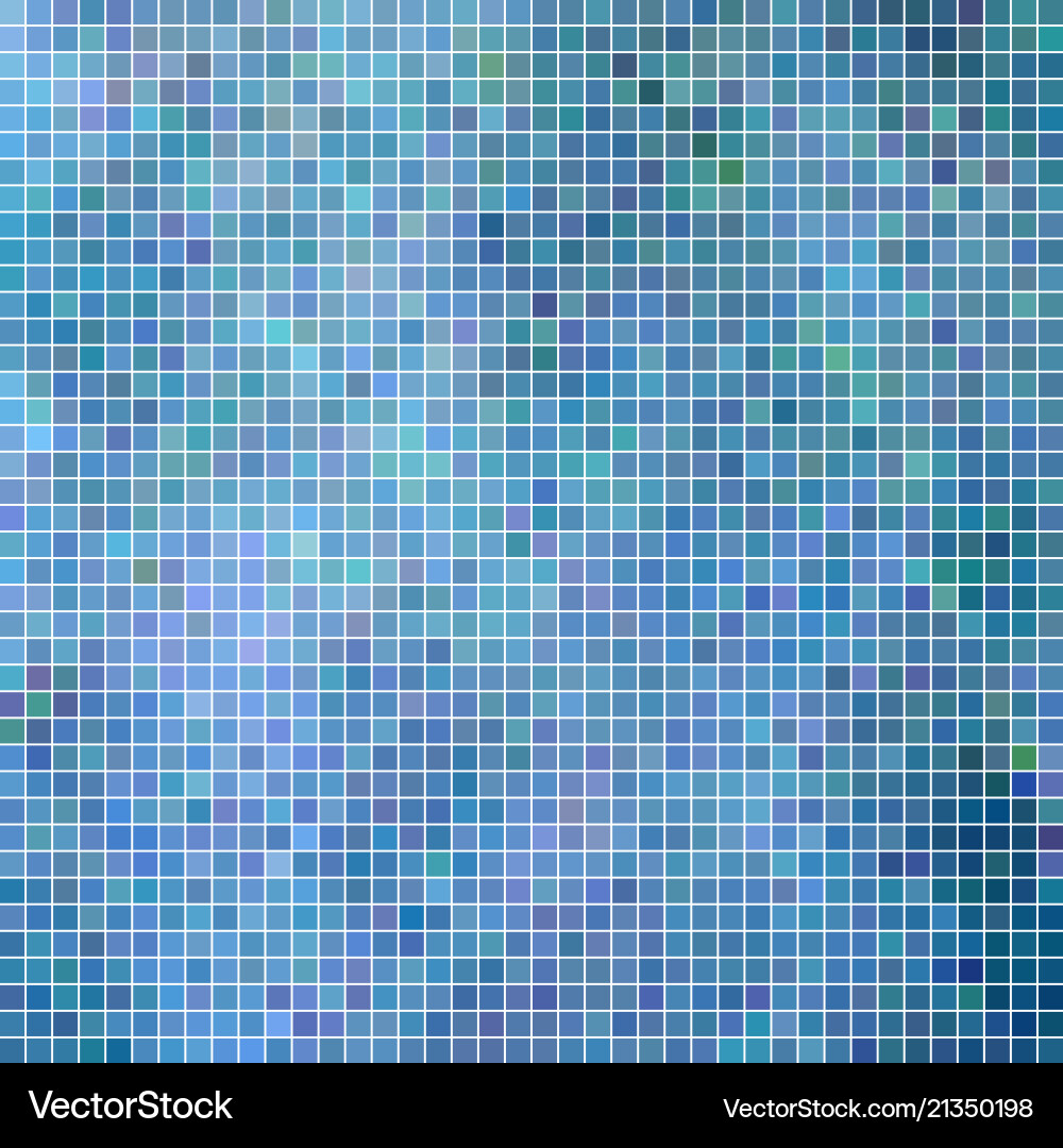 Abstract square pixel mosaic background Vector Image