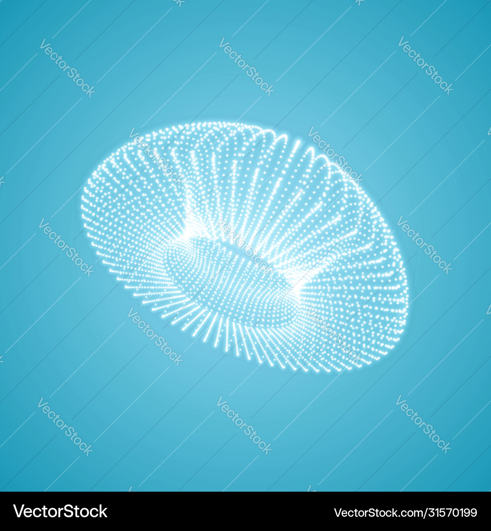 Abstract 3d connection structure geometric shape Abstract 3d connection structure geometric shape Vector Image