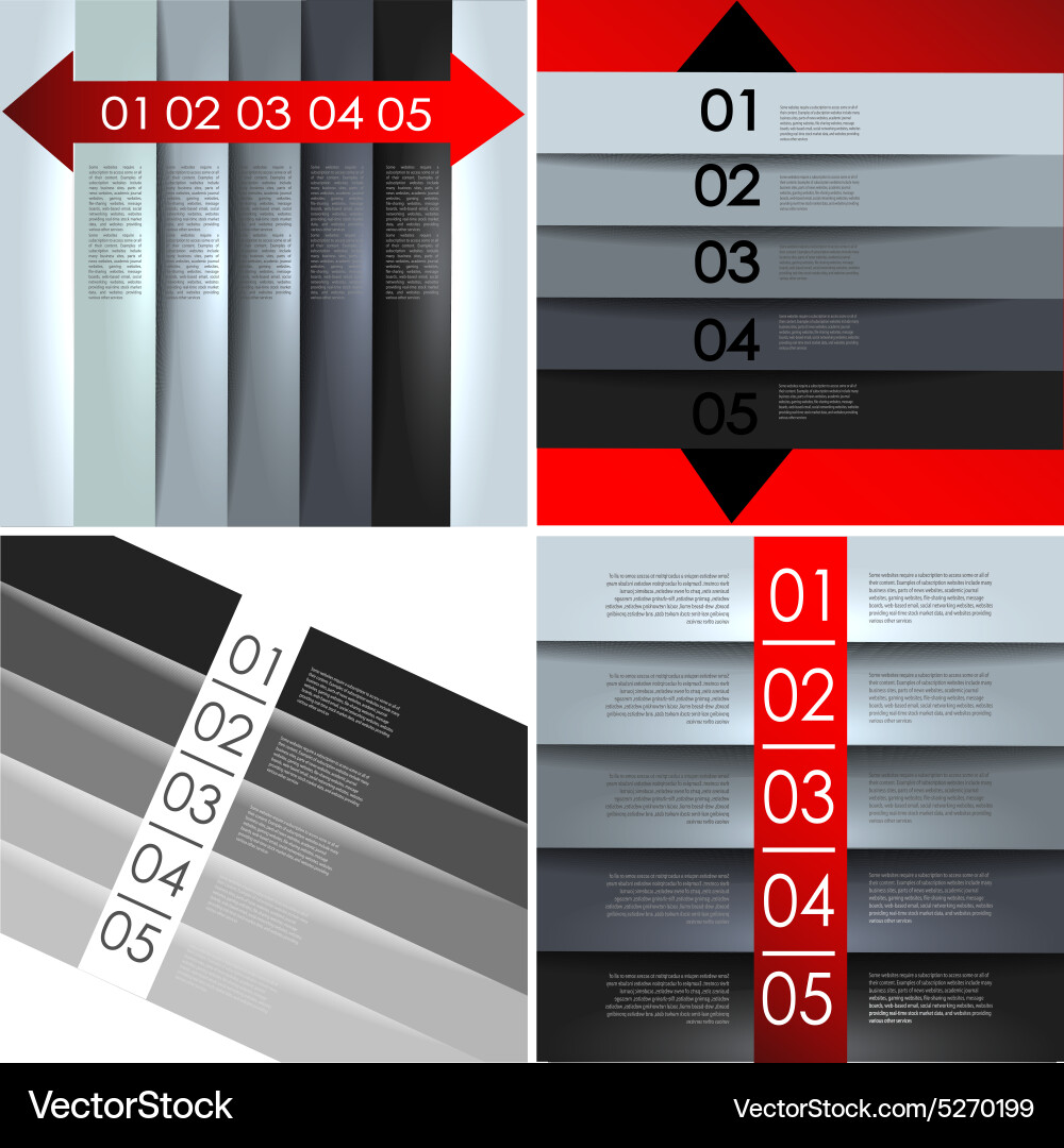 Abstract line background design template vector image