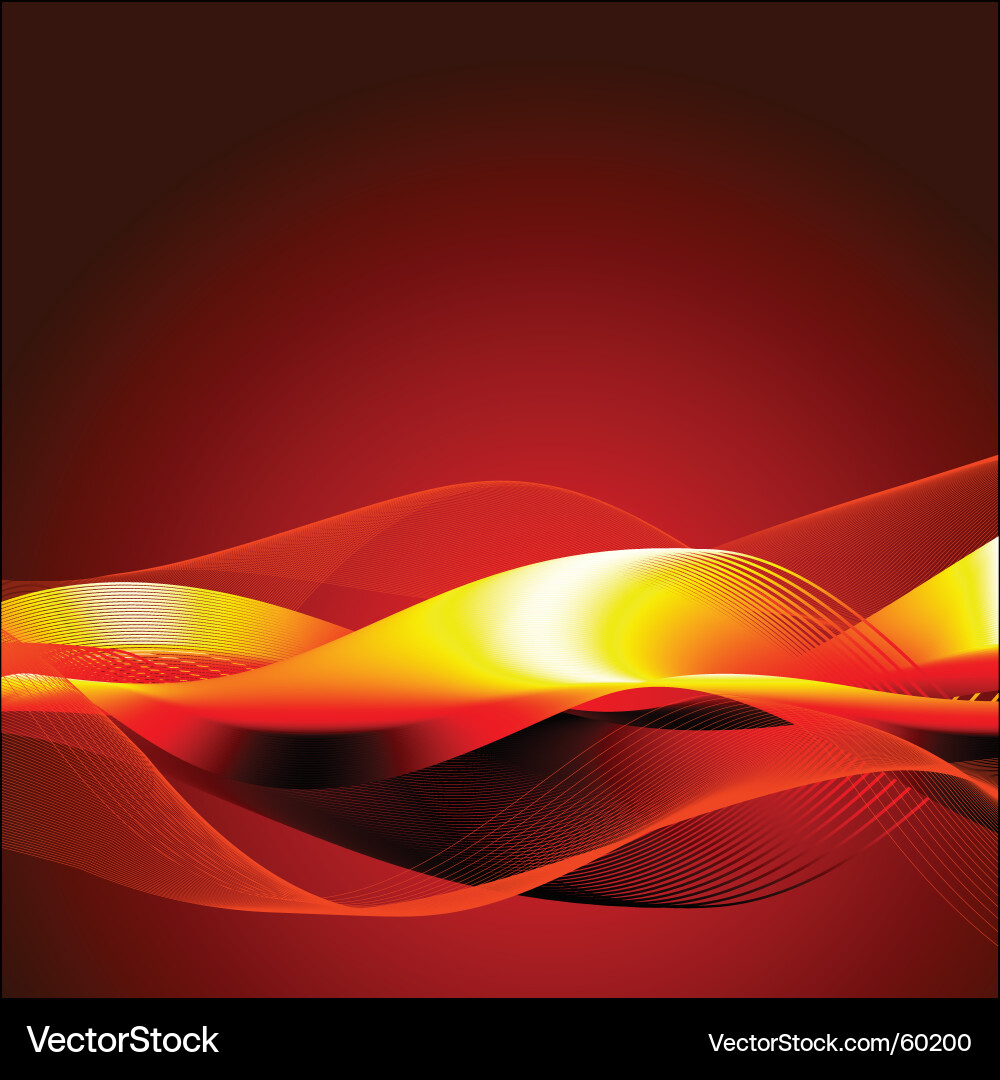 Dynamic Line Flow Vector Image
