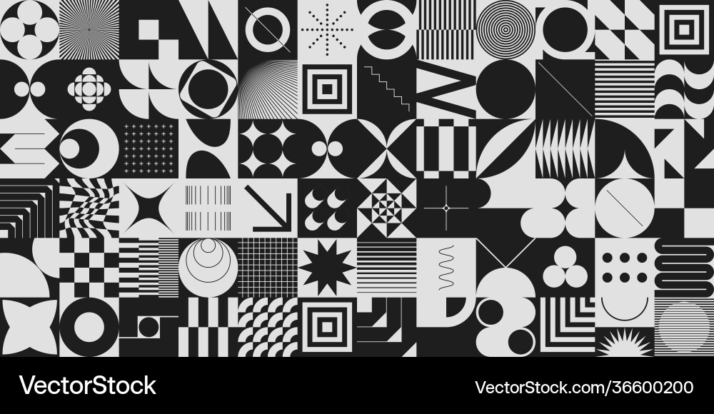 Monochrome abstract pattern design Monochrome abstract pattern design vector image
