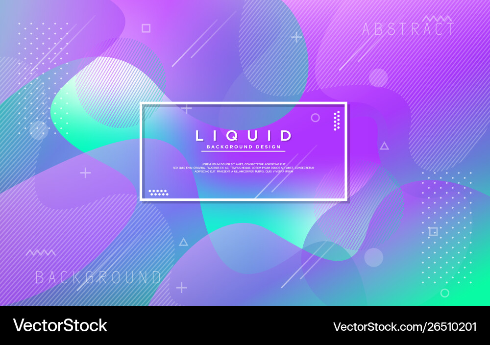 Abstract dynamic modern background with colorful vector image