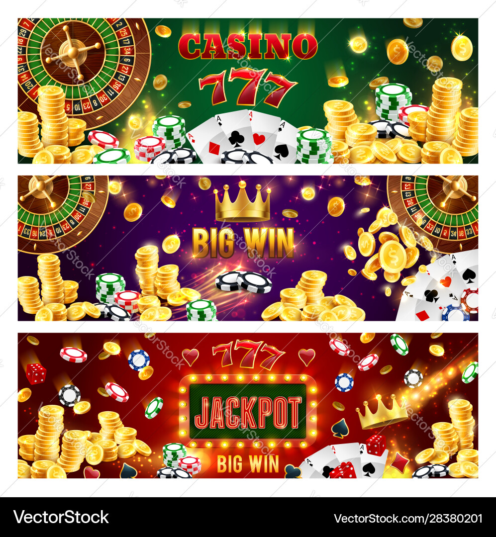 Casino Jackpot Rad-Forune Vektorbild