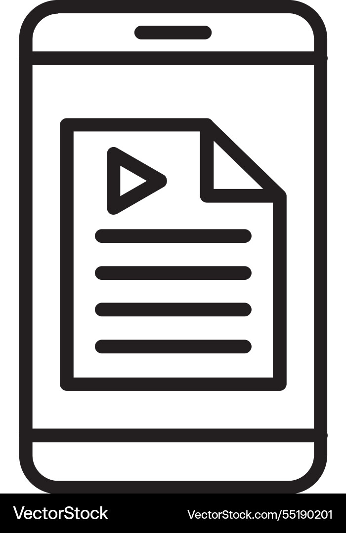Script line icon design Vector Image