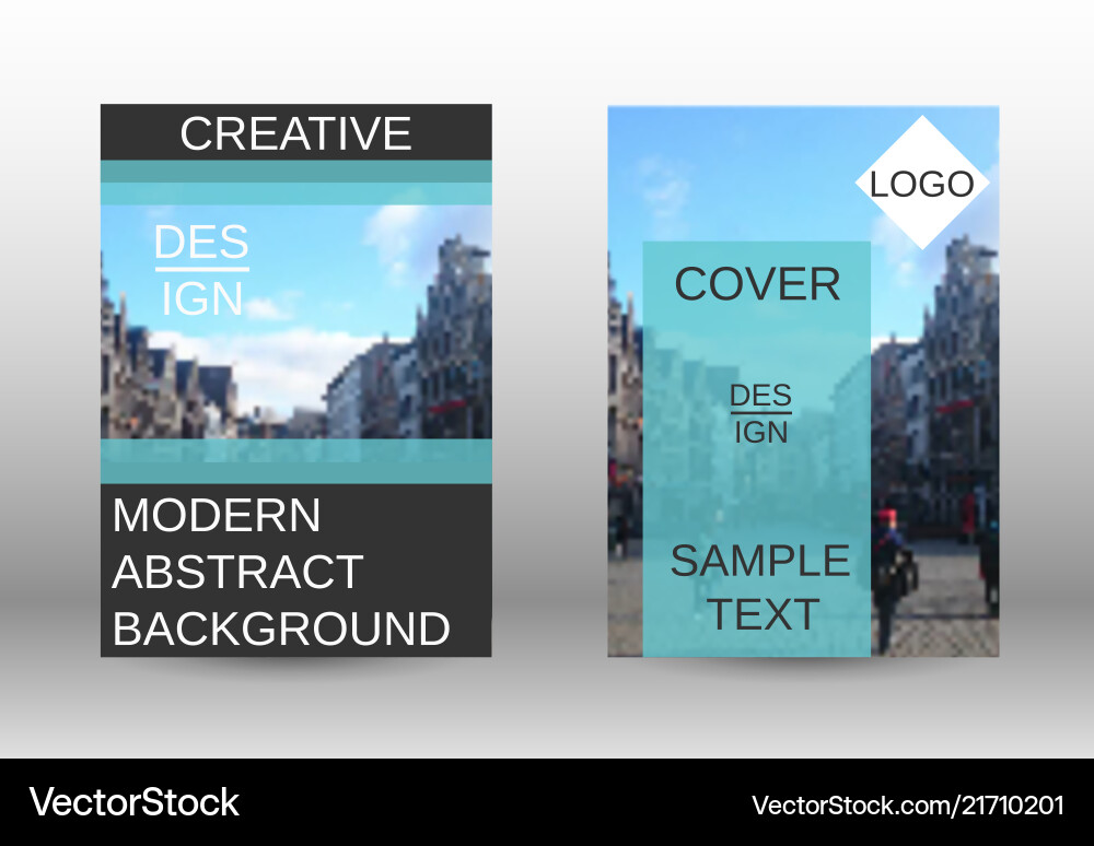 Set of abstract patterns with distorted lines Set of abstract patterns with distorted lines vector image