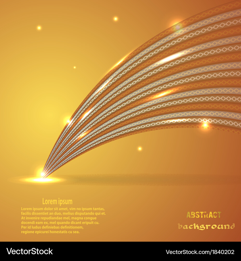 Abstract background with a graphic element vector image
