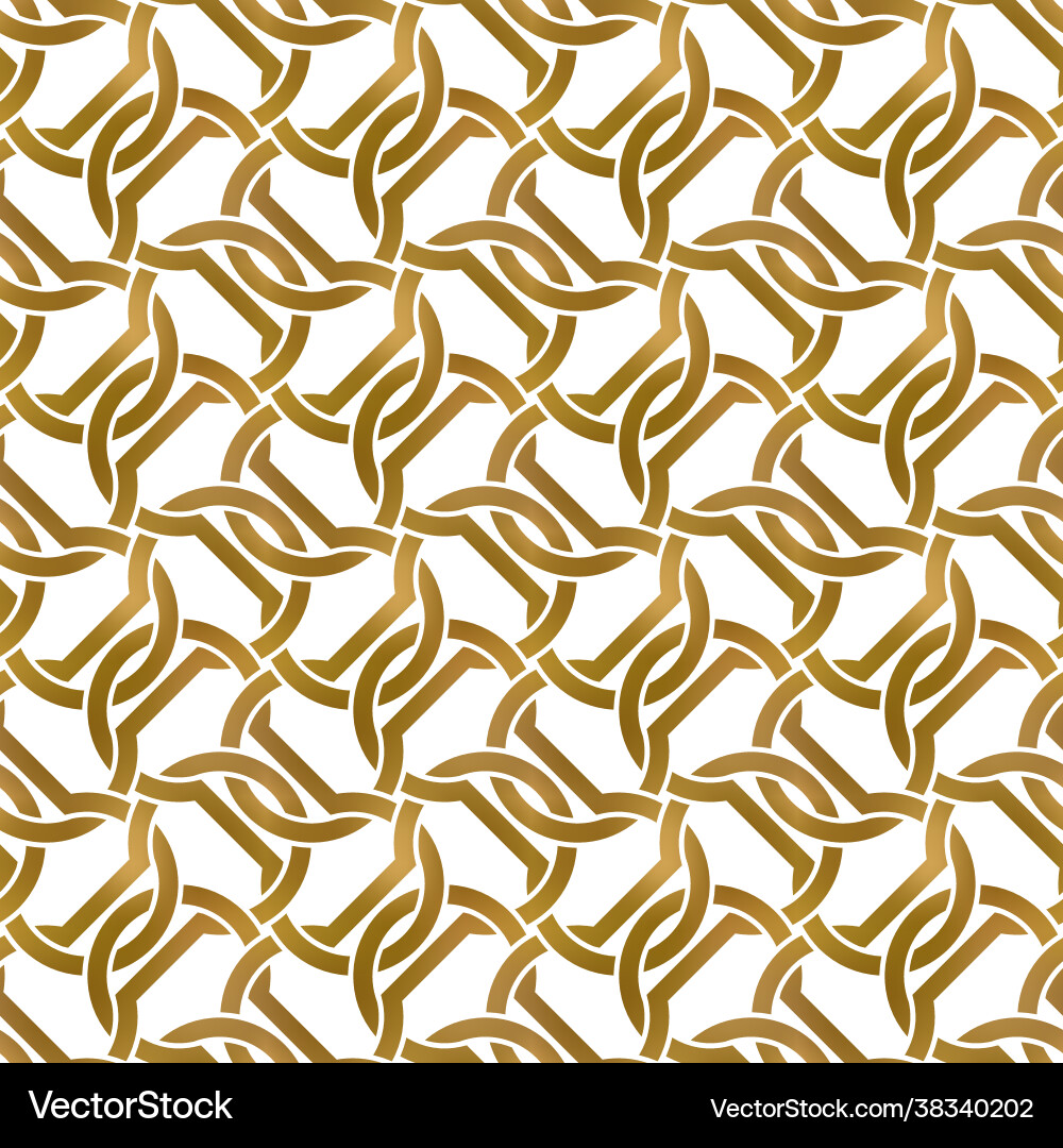 Abstract repeatable background golden twisted Abstract repeatable background golden twisted vector image